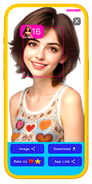 Face Age, How old you look?, Photo Attractiveness Meter, Beauty Score, Prison Selfi App screenshots image